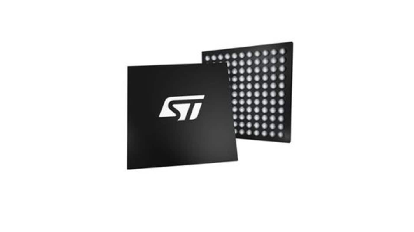 STMicroelectronics STM32WBA单片机, ARM Cortex M33内核, 121针, UFBGA, 最大100MHz, 1Mbyte 闪存