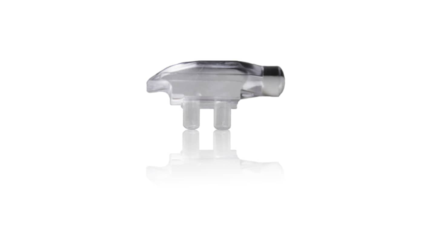 VCC 导光柱, 直角, 侧面安装圆形透镜, 14.04 x 4.4mm