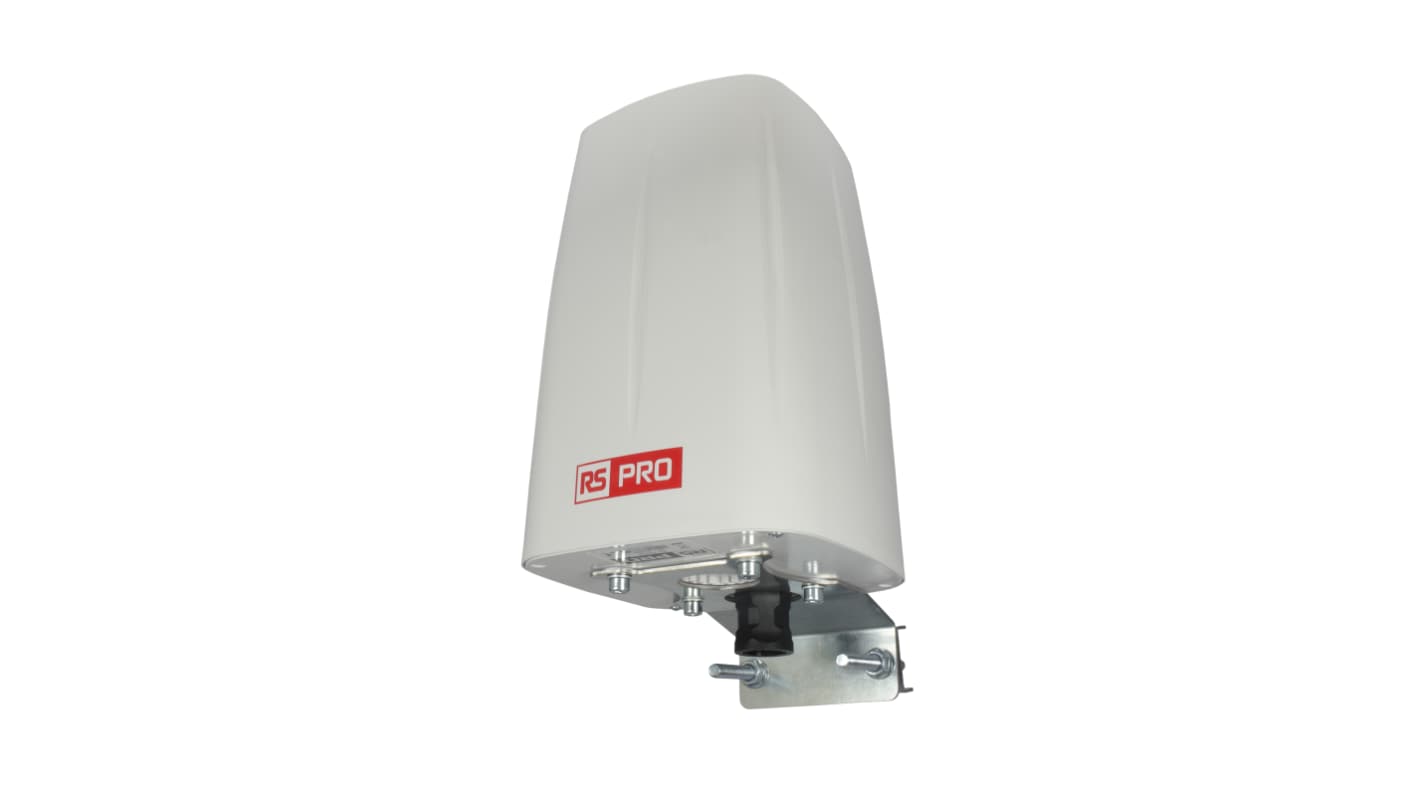 Omnidirezionale Antenna multibanda RS PRO Parete/palo Pannello, Esterno RJ45 4dBi 4G, LTE