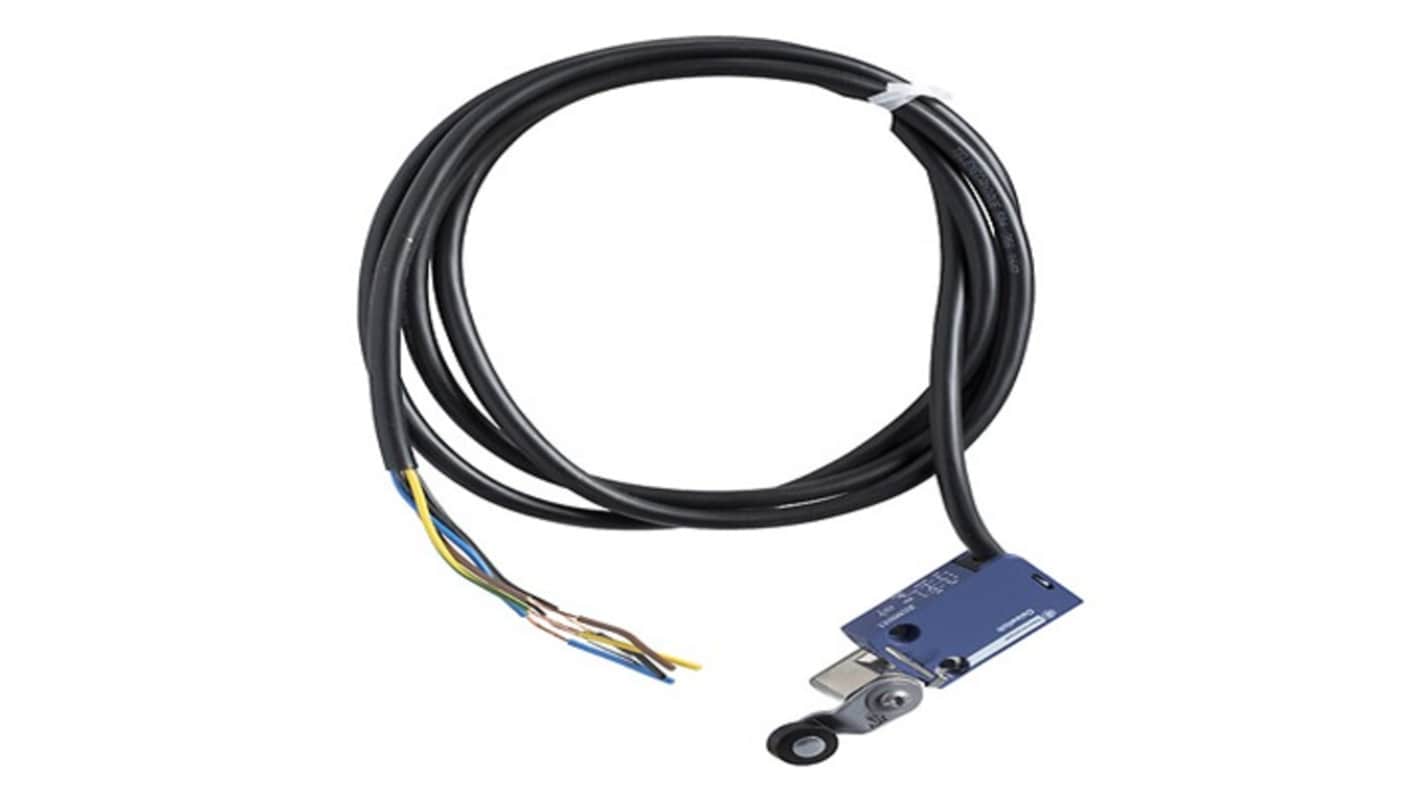 Telemecanique Sensors XCMD Series Roller Lever Limit Switch, NO/NC, IP66, IP67, Zinc Alloy Housing