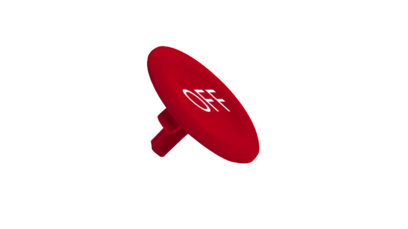 Schneider Electric Harmony Series Red Rotary Push Button Head, 22mm Cutout