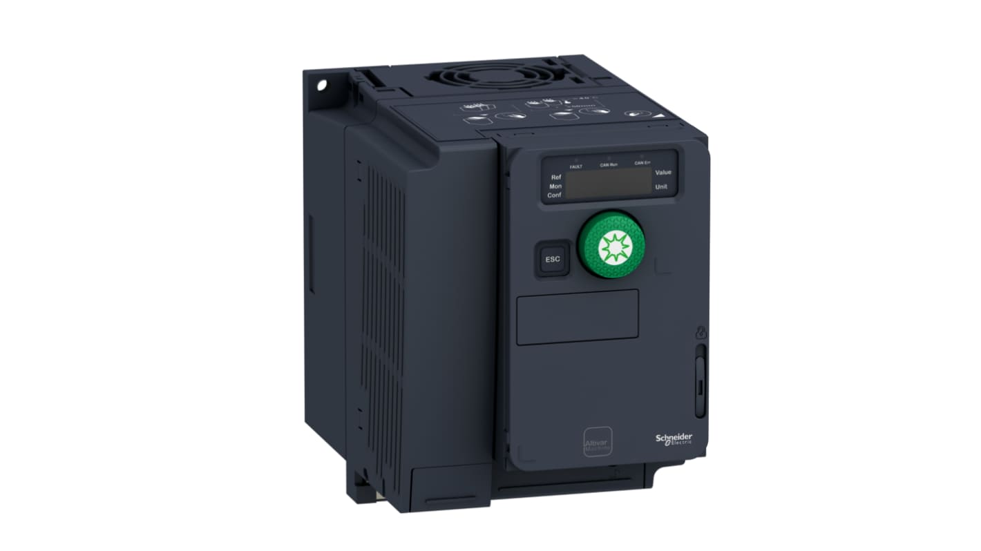 Schneider Electric Variable Speed Drive, 2.2 kW, 1 Phase, 200 → 240 V, 24 A, Altivar Series