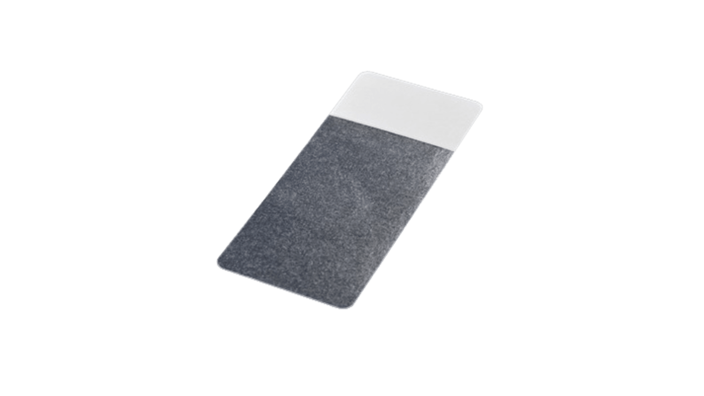HellermannTyton TAG3TD3 Self Adhesive Cable Label, Clear, White, Pre-printed "Ladder Style", 10 → 22.2mm Cable,