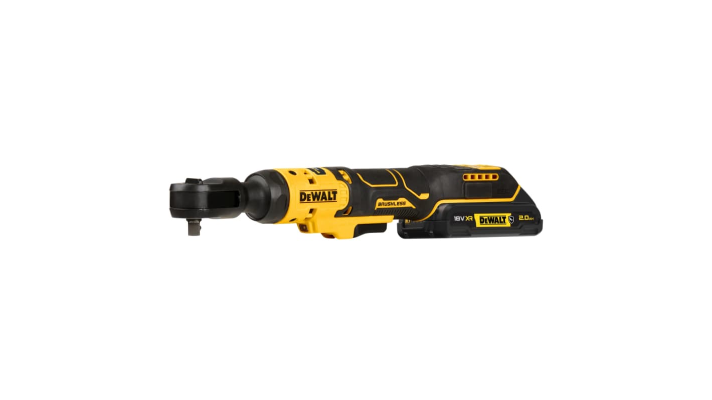 DeWALT DCF513D1G-QW 3/8 in Air Ratchet, 250rpm, 95Nm