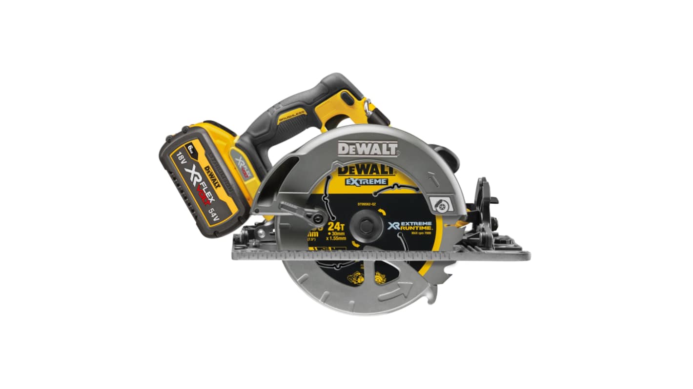 DeWALT DCS579T DCS579T2-QW 190mm Cordless Circular Saw, 54V