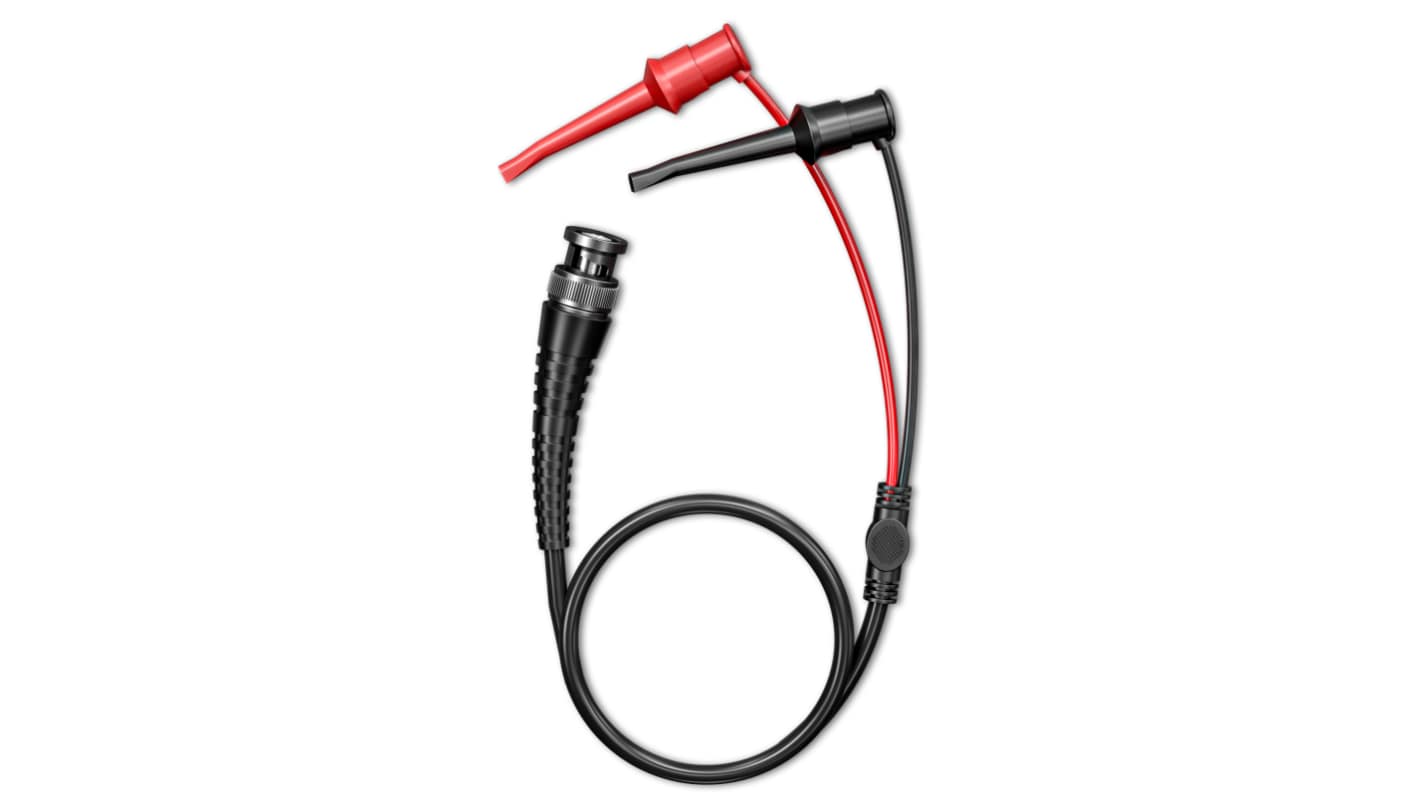 RS PRO Test Leads, 5A, 500V, Black, Red, 100cm Lead Length