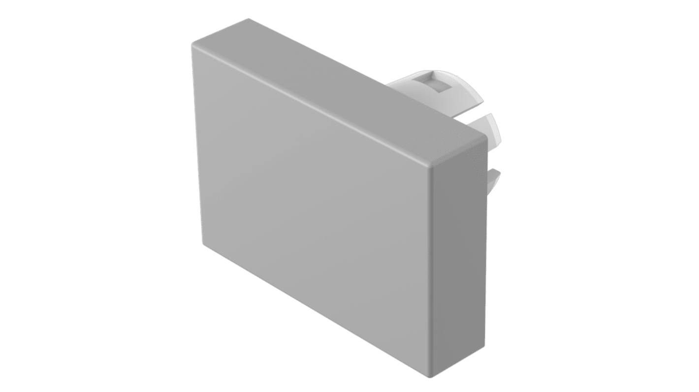 Indicator Lens Rectangle Style, Grey, 21.5 Long