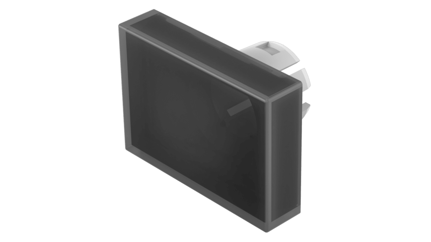 Indicator Lens Rectangle Style, Black, 21.5 Long