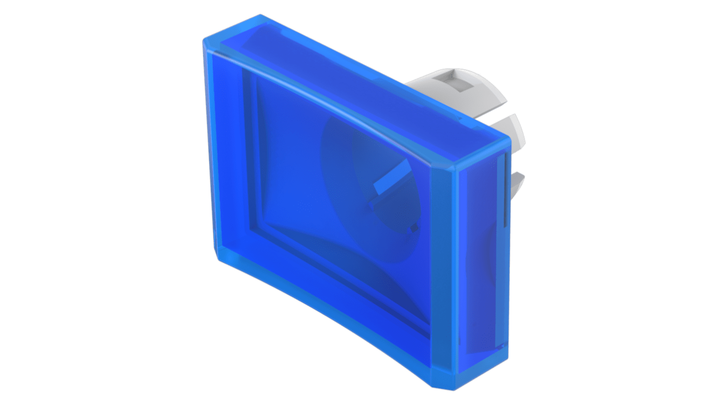 Indicator Lens Rectangle Style, Blue, 21.5 Long