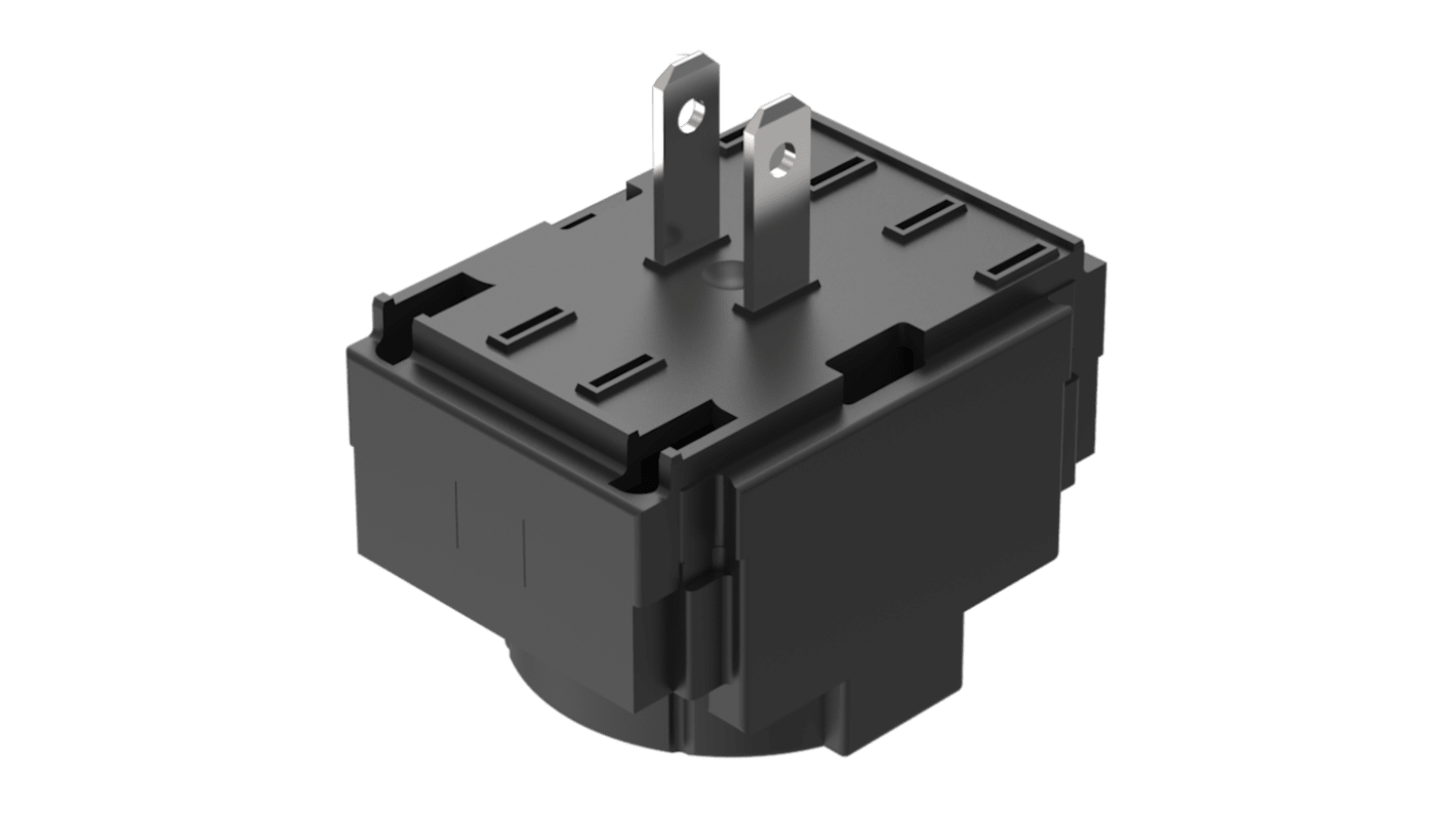 EAO 61-80 Series Contact & Light Block for Use with Push Button Contact Block, Soldering Terminal