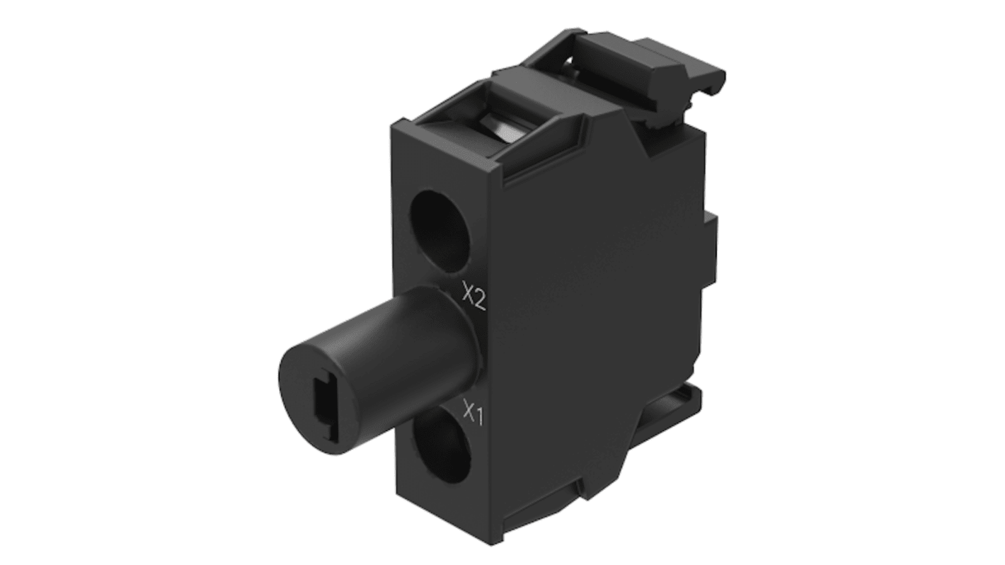 EAO 45-32 Series Lighting Unit for Use with Enclosure, 24, Green Light, Screw Terminal