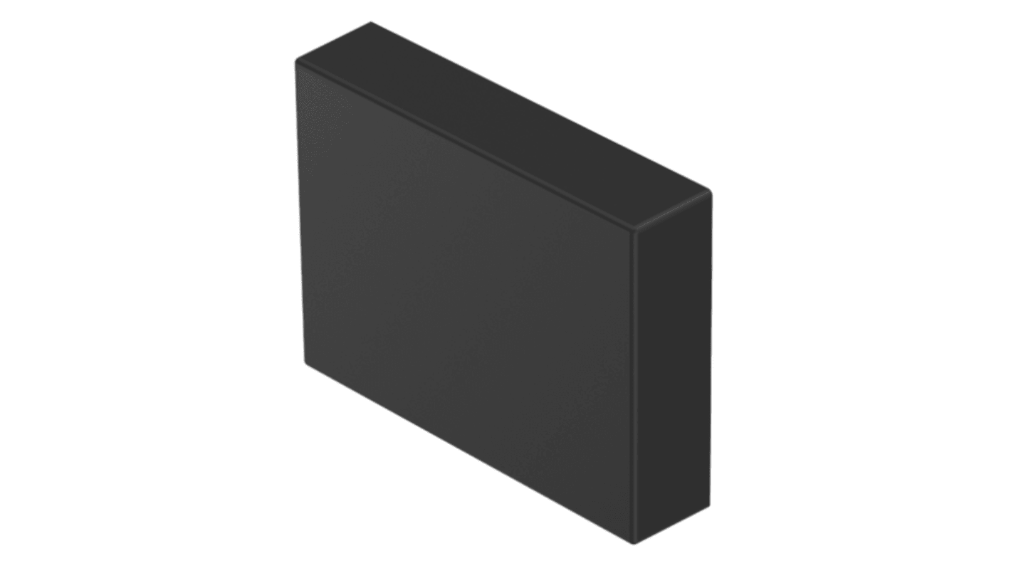Indicator Lens Rectangle Style, Black, 24 Long