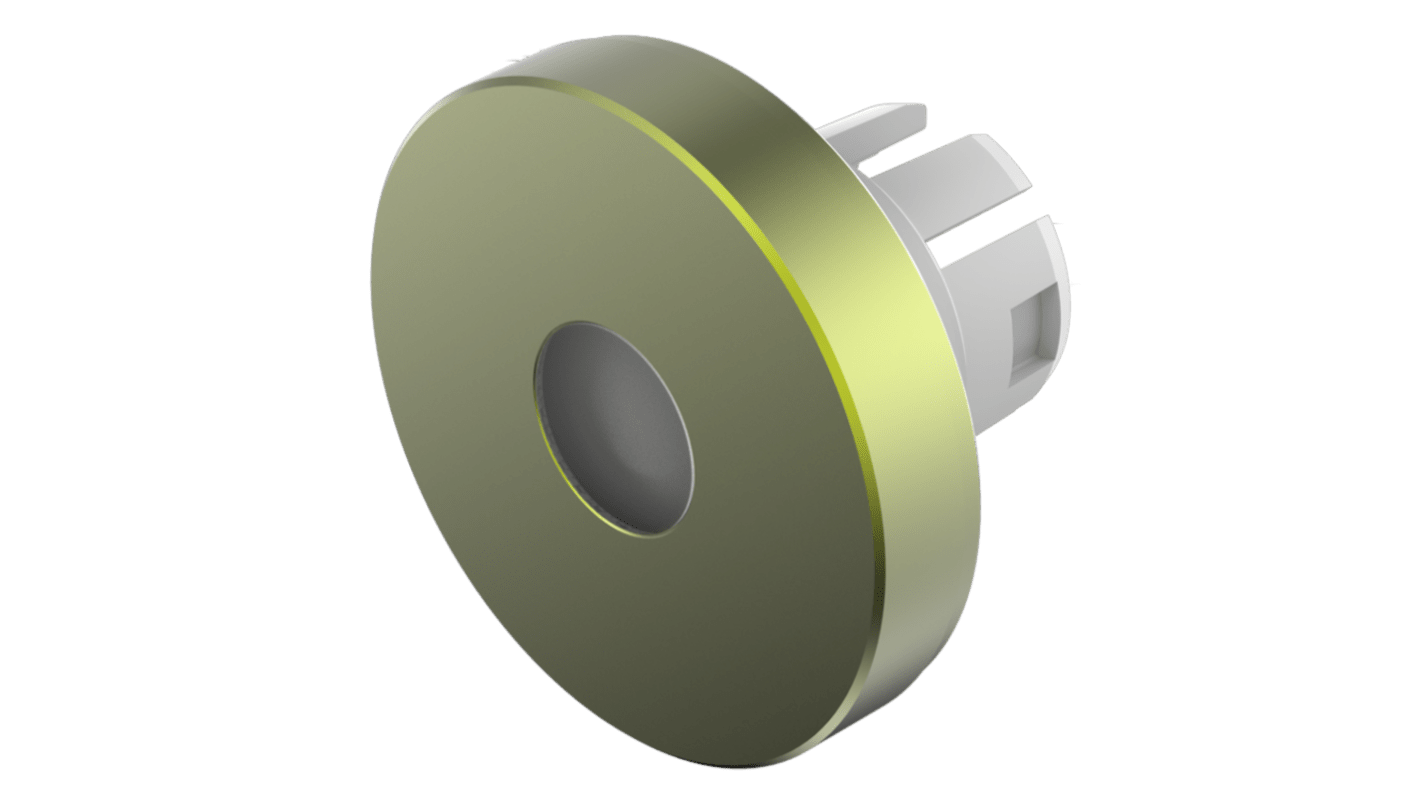 Indicator Lens Round Style, Green, 19.7 diameter