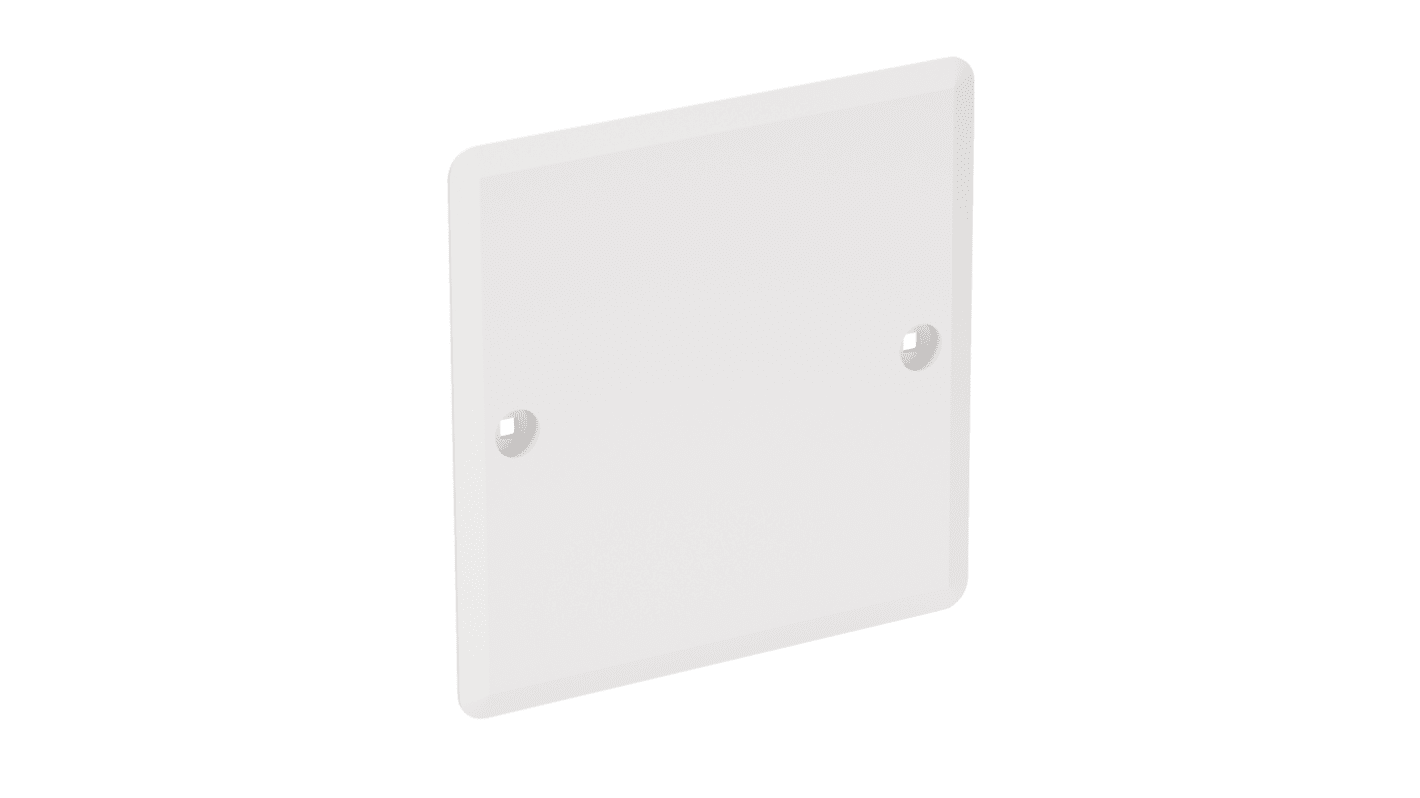 Schneider Electric White Cover Plate Polystyrene Cover Plate