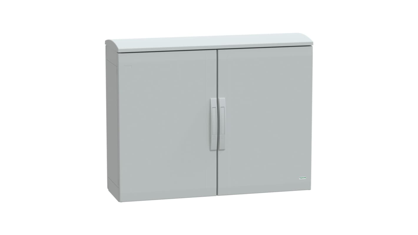Schneider Electric PanelSeT Series Fibreglass Reinforced Polyester Double-Door-Door Floor Standing Enclosure, Plain
