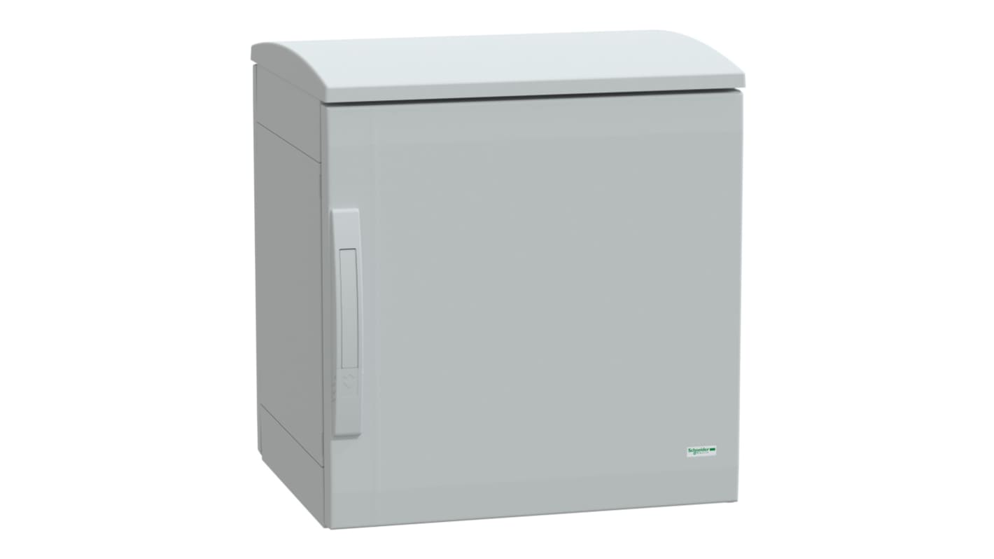 Schneider Electric PanelSeT Series Fibreglass Reinforced Polyester Single-Door-Door Floor Standing Enclosure, Plain