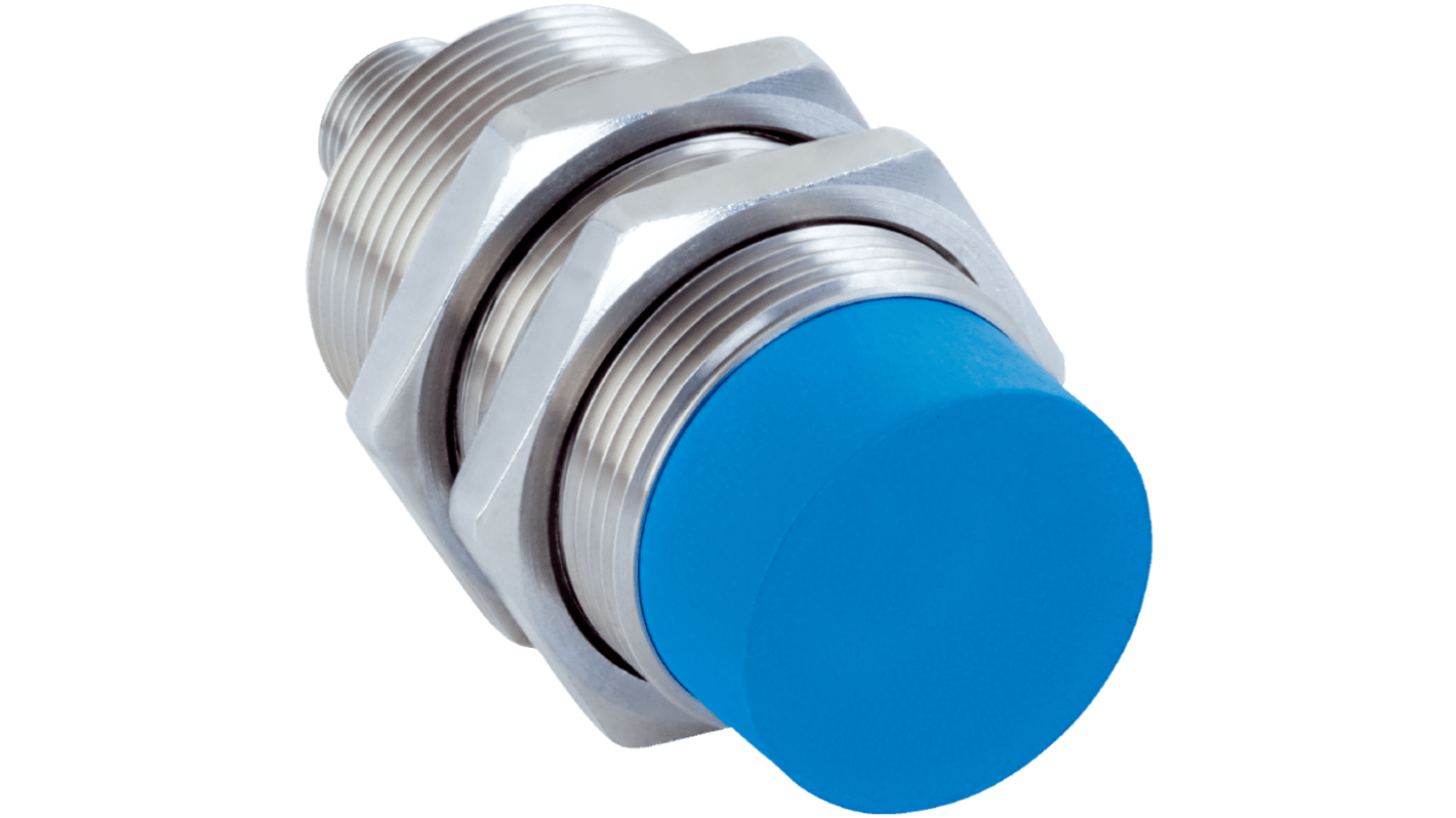 SICK Inductive Barrel Proximity Sensor, M30, 20 mm Detection, PNP NC, 10 → 30 V