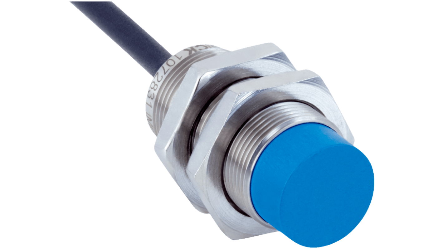 SICK Inductive Barrel Proximity Sensor, M18, 12 mm Detection, NPN NC, 10 → 30 V