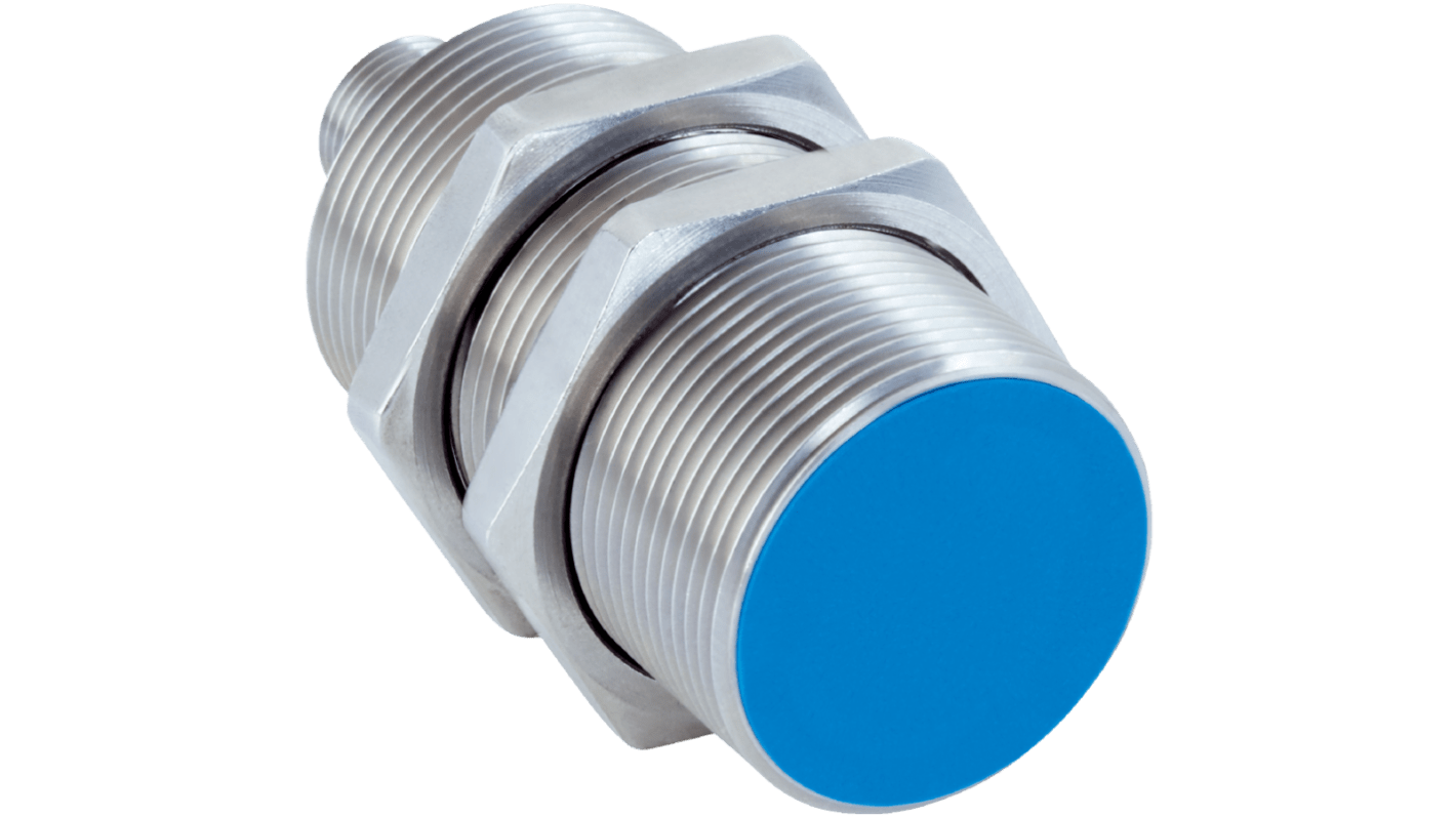 SICK Inductive Barrel Proximity Sensor, M30, 25 mm Detection, PNP NO, 10 → 30 V
