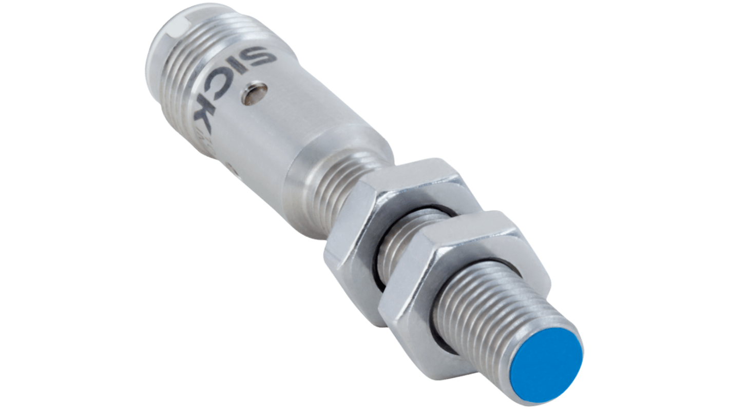 SICK Inductive Barrel Proximity Sensor, M8, 4 mm Detection, NPN NO, 10 → 30 V
