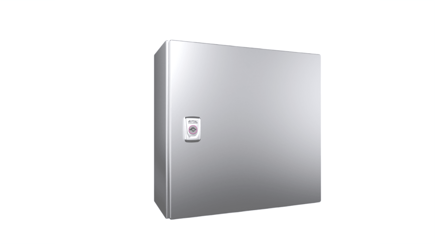 Rittal AX Series Stainless Steel Enclosure, IP66, 380 mm x 380 mm x 210mm