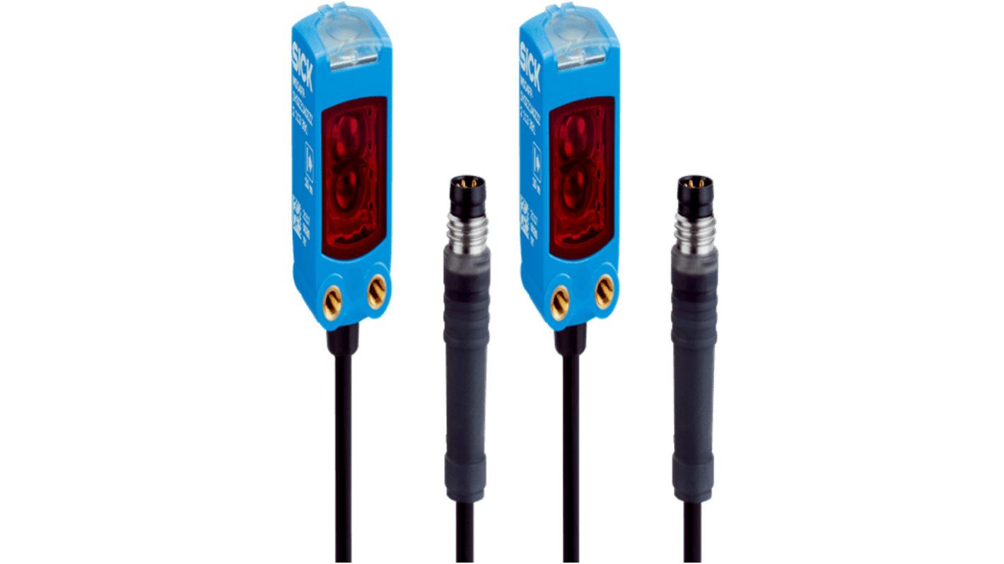 SICK Through Beam Photoelectric Sensor, Rectangular Sensor, 0 → 2 m Detection Range IO-LINK