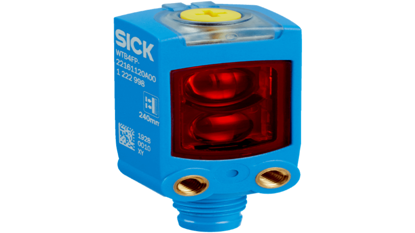 SICK Retroreflective Photoelectric Sensor, Rectangular Sensor, 7 → 120 mm Detection Range IO-LINK