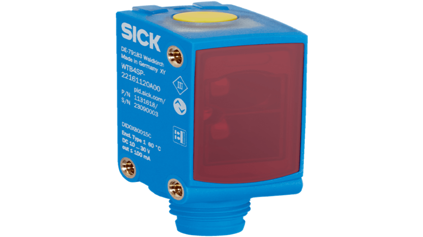 SICK Retroreflective Photoelectric Sensor, Rectangular Sensor, 0 → 7.1 m Detection Range IO-LINK