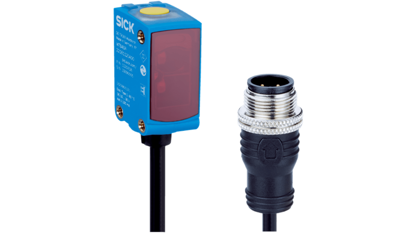 SICK Retroreflective Photoelectric Sensor, Rectangular Sensor, 0 → 4.5 m Detection Range IO-LINK