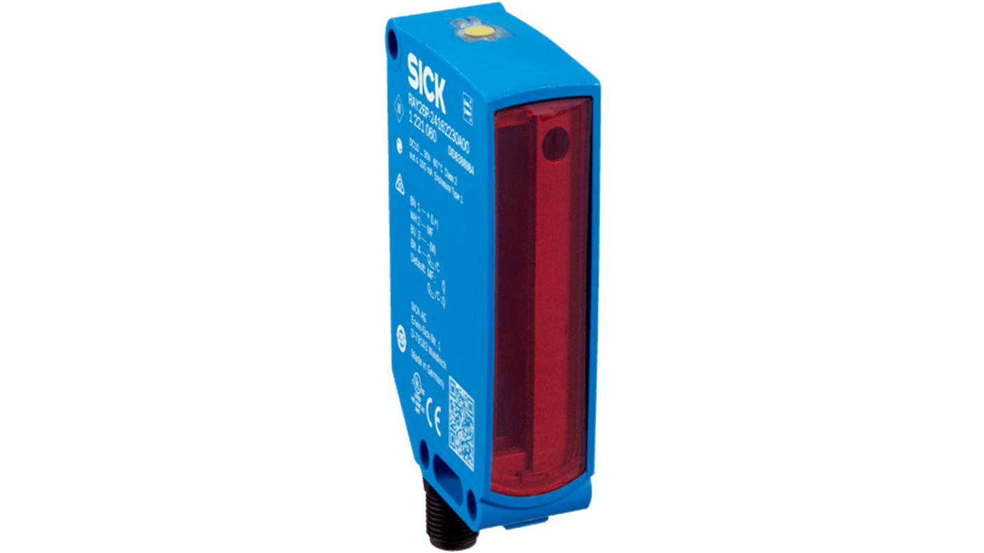 SICK Retroreflective Photoelectric Sensor, Rectangular Sensor, 0 → 4.5 m Detection Range IO-LINK