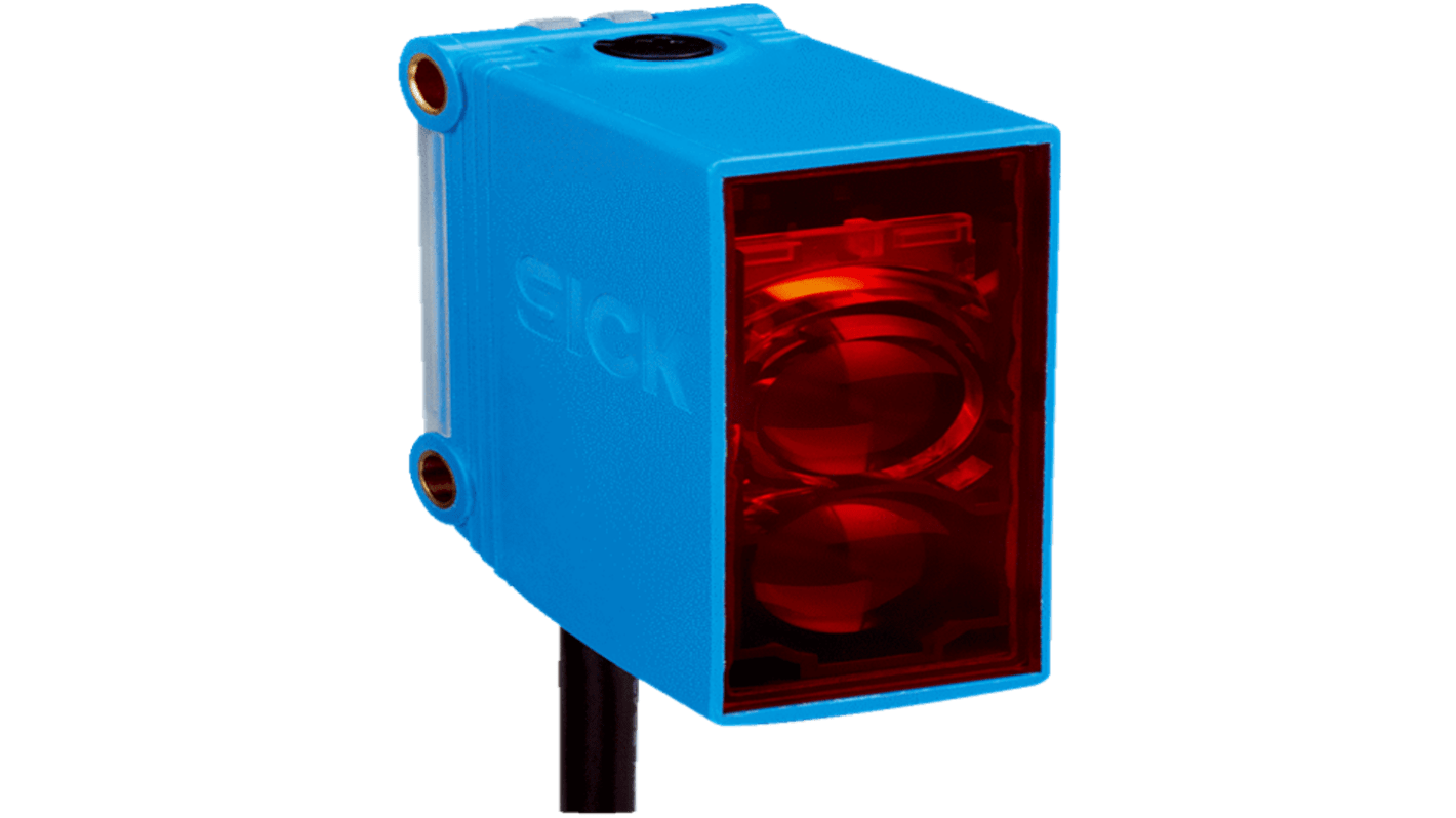 SICK Retroreflective Photoelectric Sensor, Rectangular Sensor, 0.08 → 12 m Detection Range IO-LINK