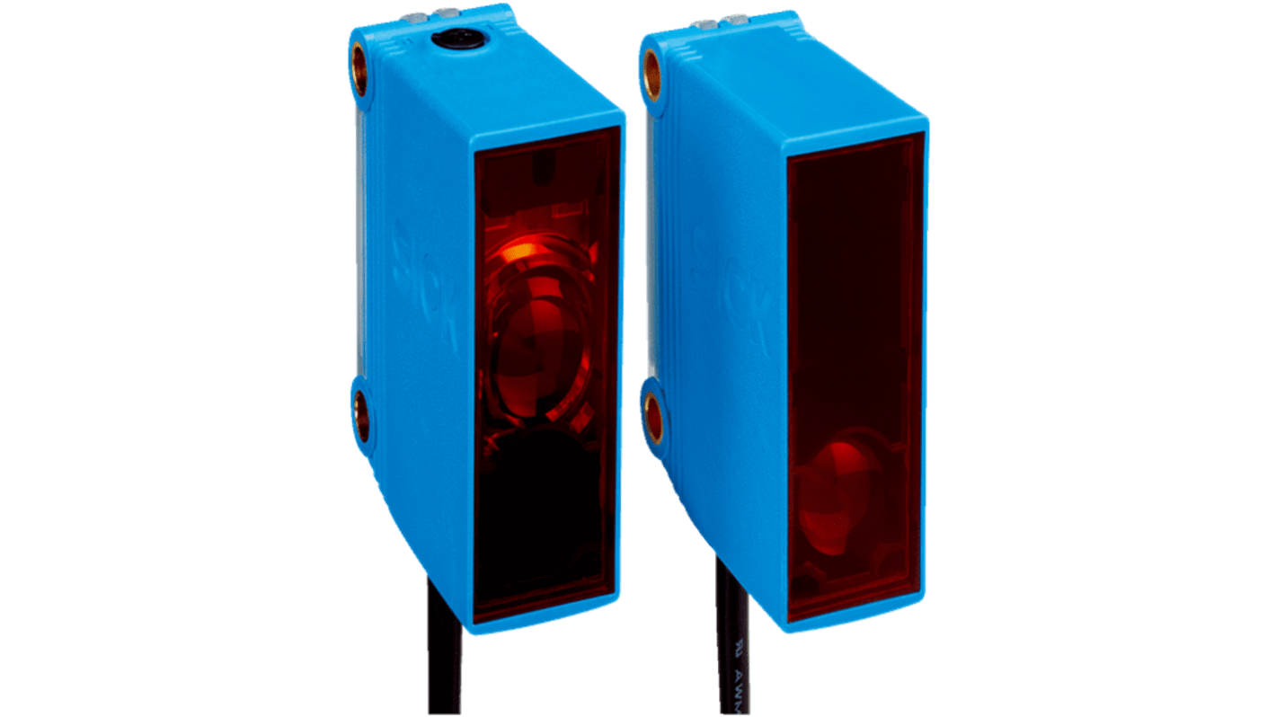 SICK Through Beam Photoelectric Sensor, Rectangular Sensor, 0 → 40 mm Detection Range IO-LINK