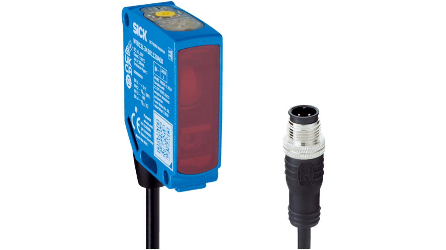 SICK Retroreflective Photoelectric Sensor, Rectangular Sensor, 4 → 250 mm Detection Range IO-LINK