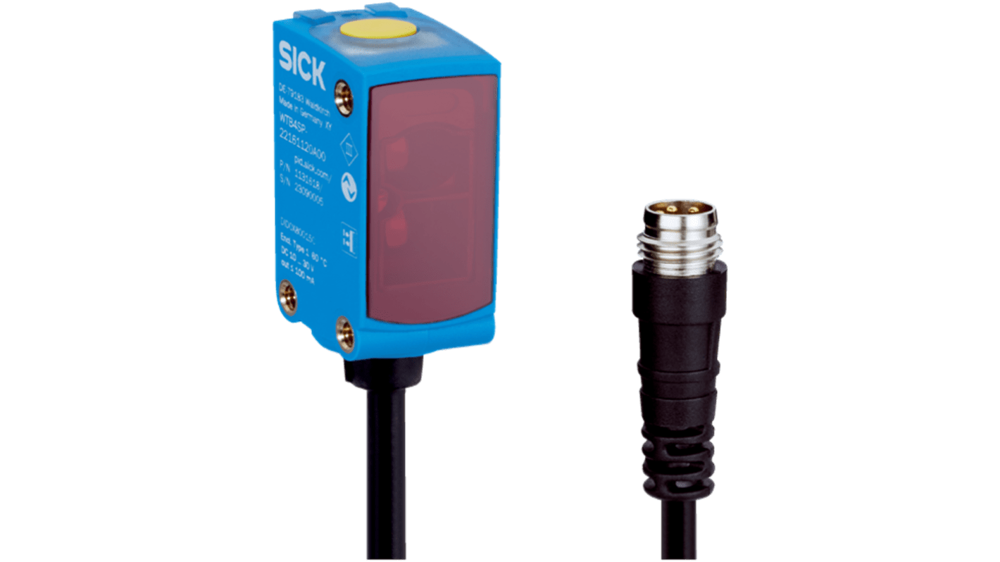 SICK Retroreflective Photoelectric Sensor, Rectangular Sensor, 0 → 7.1 m Detection Range IO-LINK