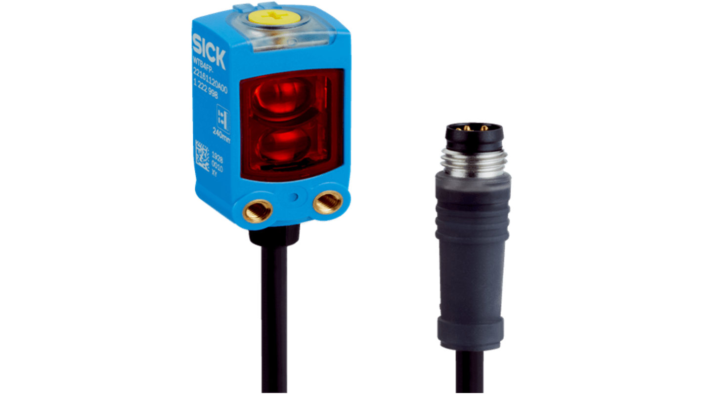 SICK Retroreflective Photoelectric Sensor, Rectangular Sensor, 7 → 150 mm Detection Range IO-LINK