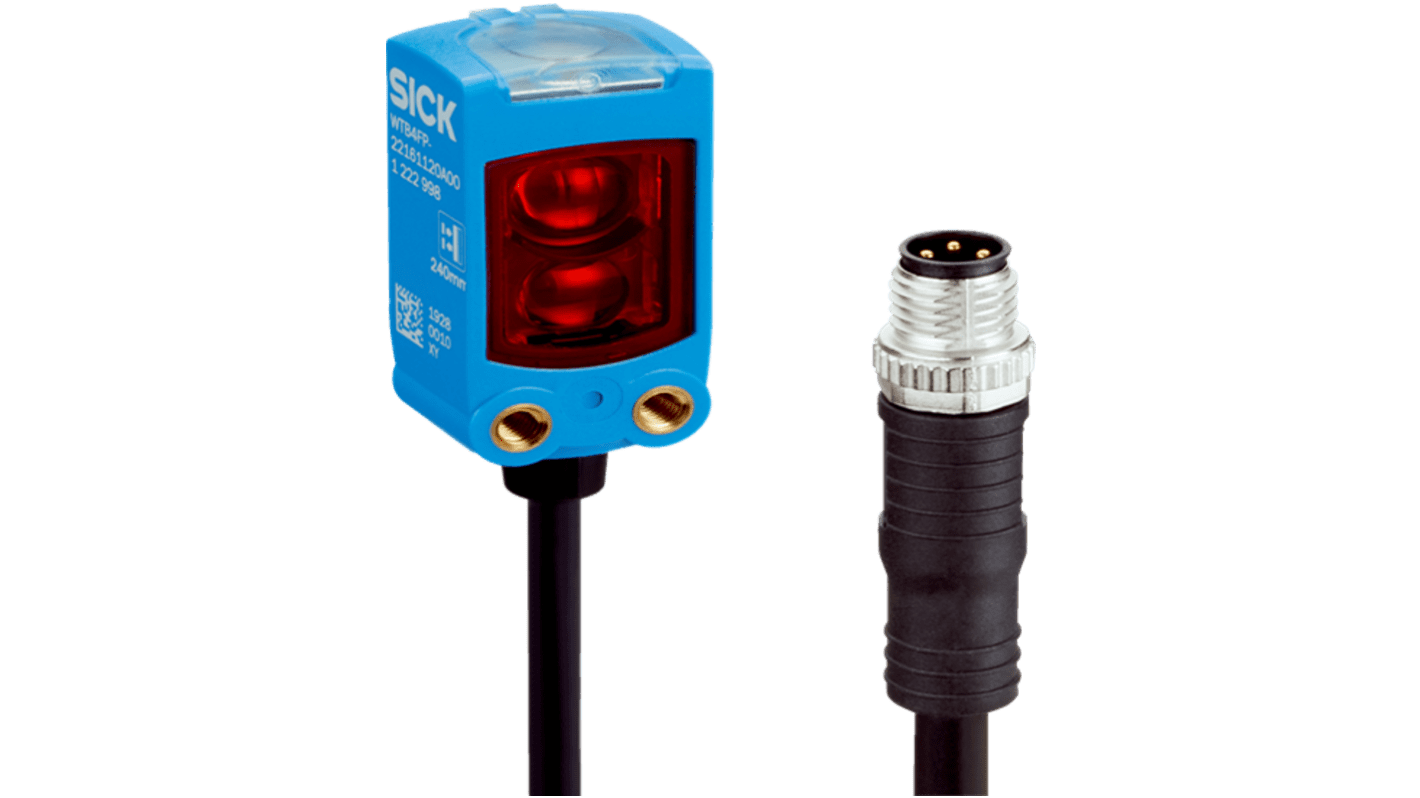 SICK Retroreflective Photoelectric Sensor, Rectangular Sensor, 7 → 150 mm Detection Range IO-LINK