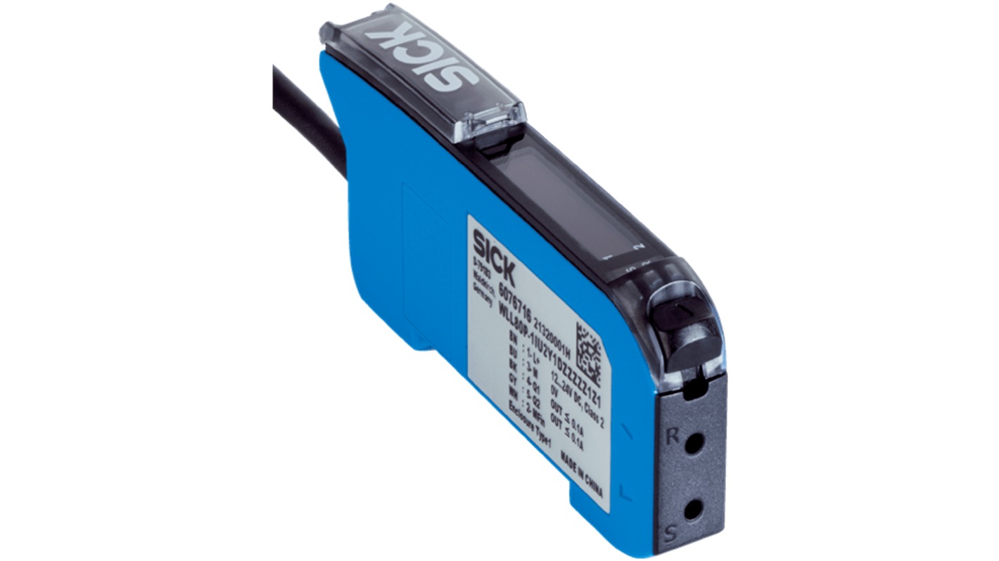 SICK Fibre Optic Sensor, Push Pull Output, IP54, 24 V dc