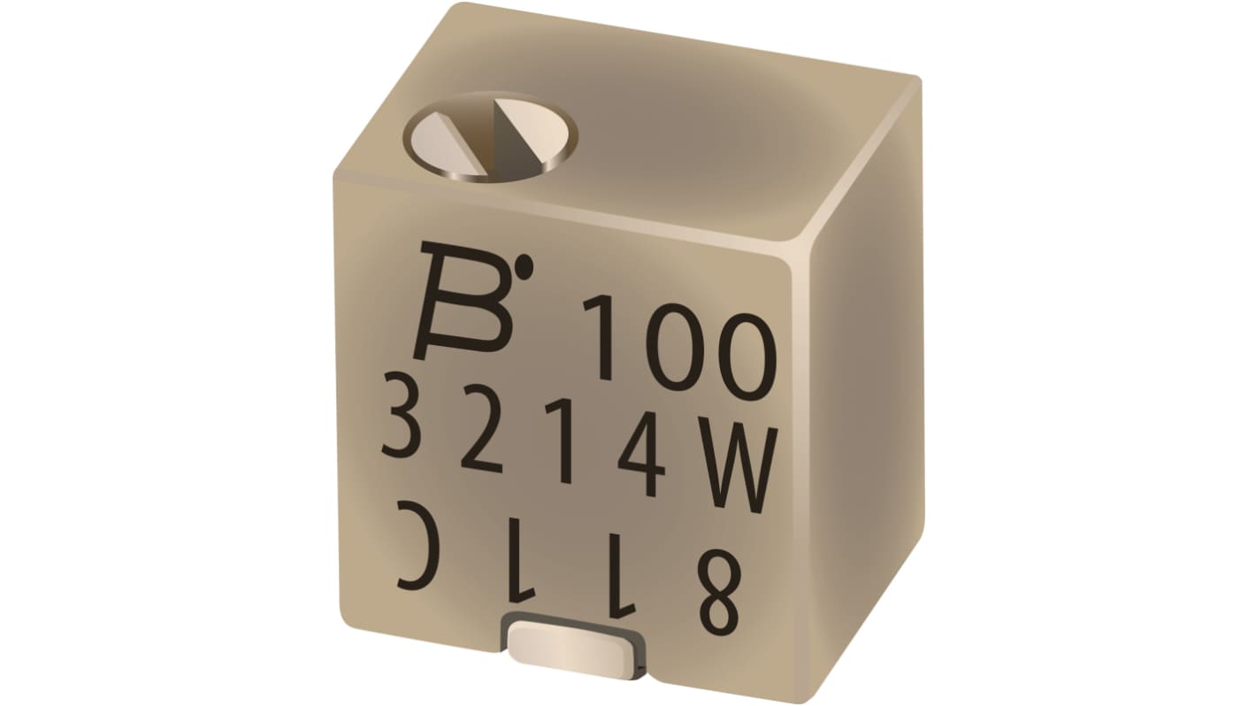 SMD Trimmer Potentiometer 0.25W Top Adjust Bourns, PVG5