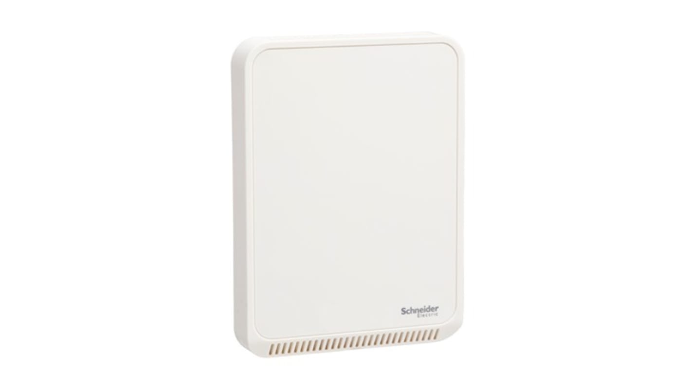 Schneider Electric SLPSXCV2 Air Quality Monitor for Air Quality, Humidity, Temperature, +50°C Max, 100%RH Max, AC