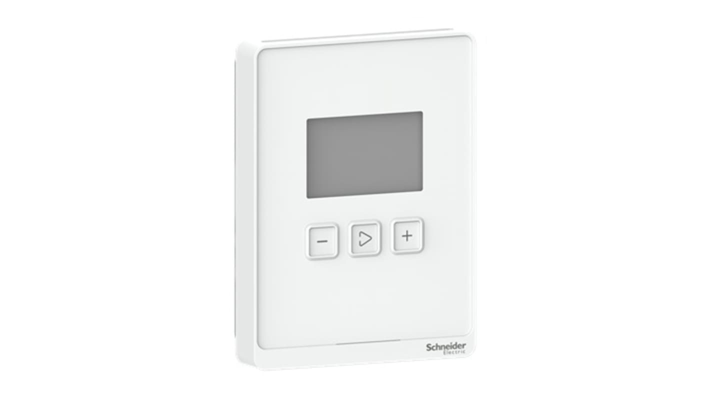Schneider Electric SLPWLC2 Air Quality Monitor for Air Quality, Humidity, Temperature, +50°C Max, AC Adapter-Powered