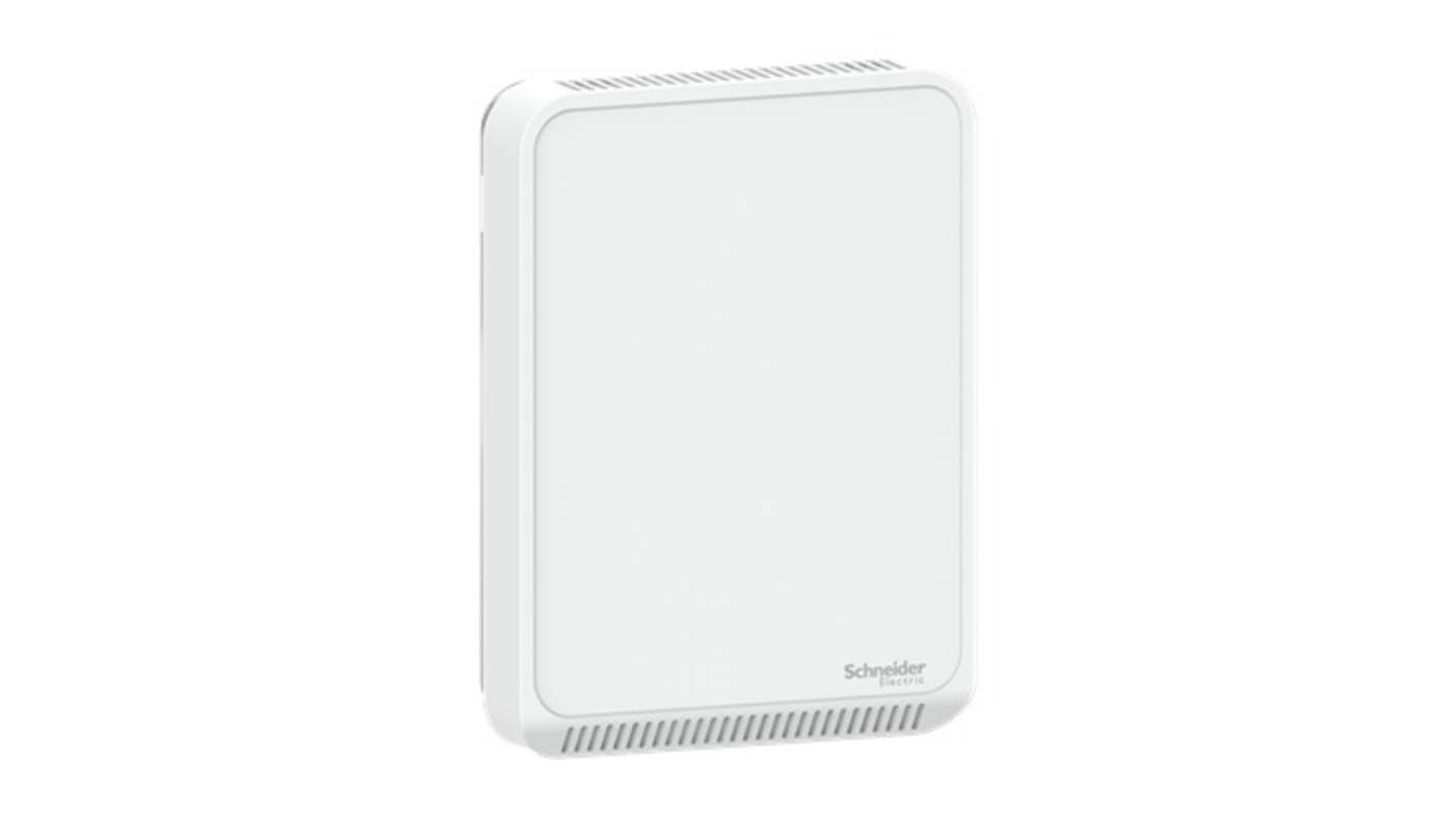 Schneider Electric SLASXCVX Air Quality Monitor for Air Quality, Temperature, +50°C Max, AC Adapter-Powered