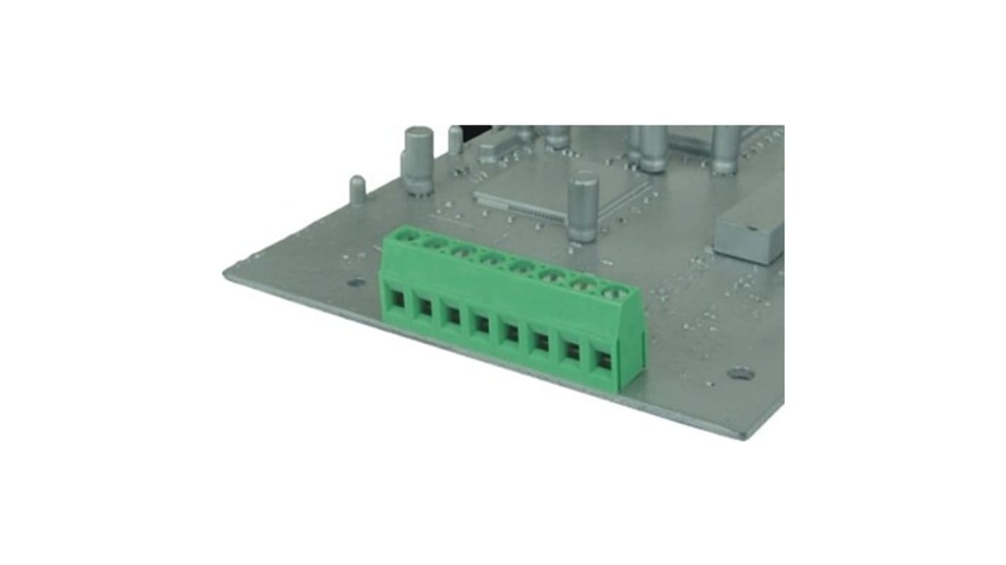 Amphenol Industrial PCB端子排, 6p, 5.08mm间距, PCB安装, 通孔端接, VI0621550000G系列