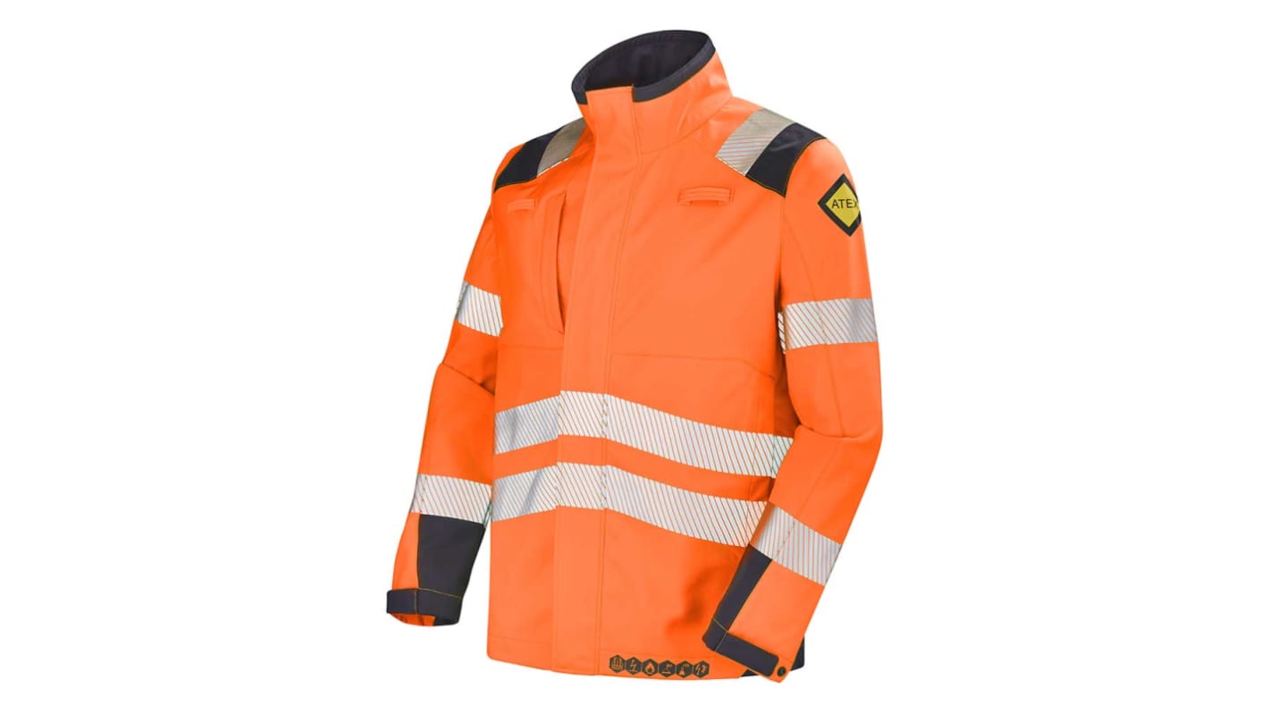 Cepovett Safety SOFTSHELL HV TEIDE Yellow/Navy Men Hi Vis Jacket, L
