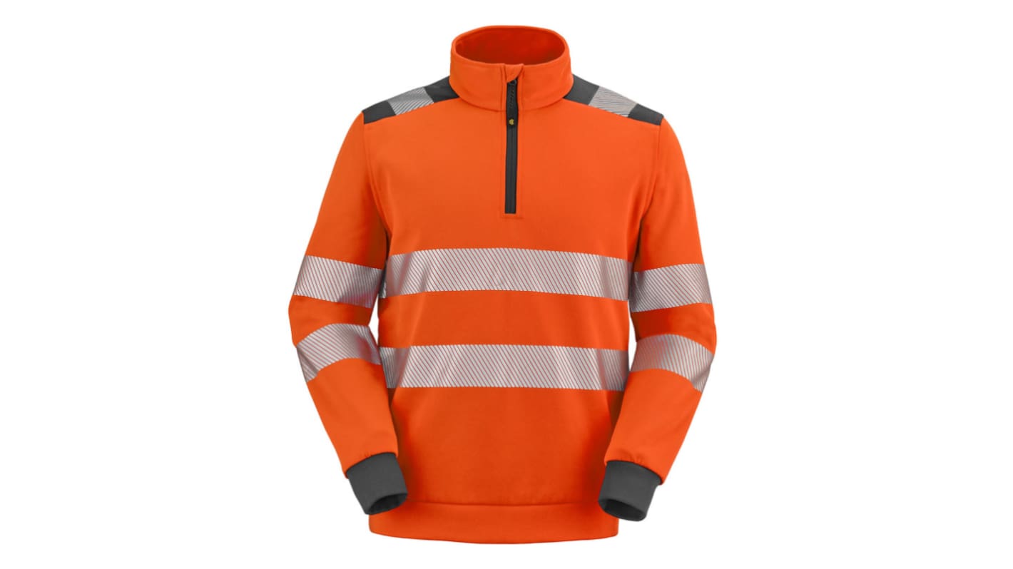 Cepovett Safety 9S10-2227 Grey/Orange Unisex Hi Vis Jacket, XXXXL