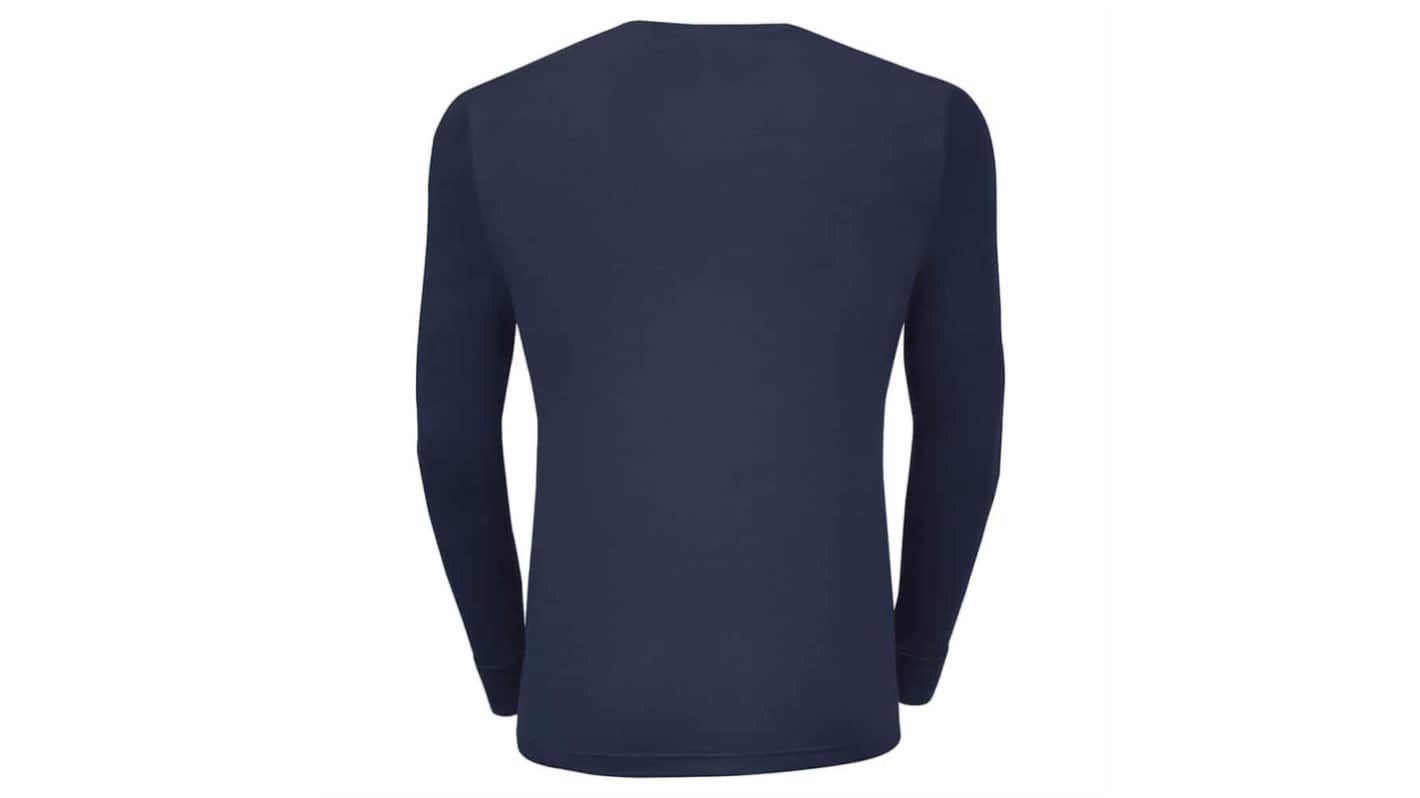 Cepovett Safety サーマルシャツ コットン, モダクリル ネービー サーマルロングジョンズ 男女兼用 22-T1000-1-XL