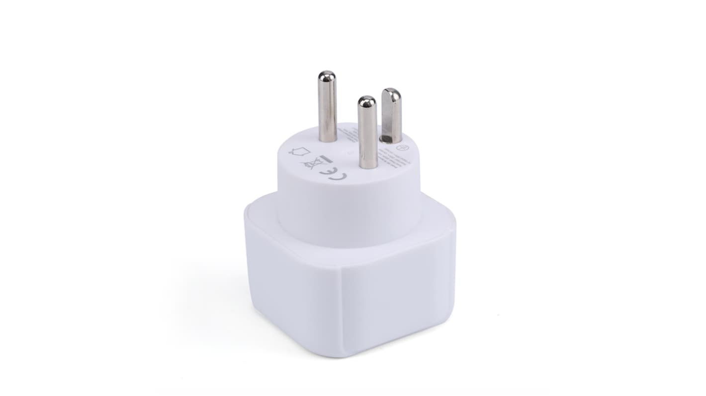RS PRO Australia, Brazil, China, Europe, Germany, Italy, Japan, Switzerland, UK, USA to Europe, USA Travel Adapter,