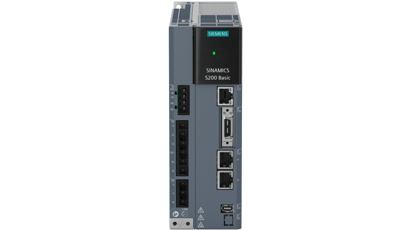 Siemens 1 kW Servo Drive, 200 → 240 V, 1, 3 Phase, 8 A, Motor Managment Function, 200 V