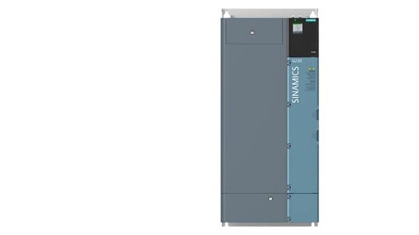 Siemens 22kW三相变频器, 200 → 240V, 76A, 用于工业自动化, SINAMICS G220系列