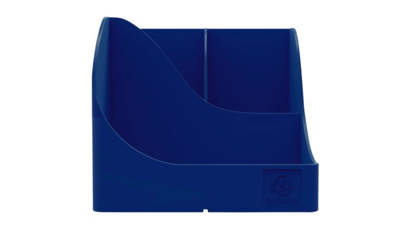 Exacompta Navy Blue Plastic Pencil & Pen Holder