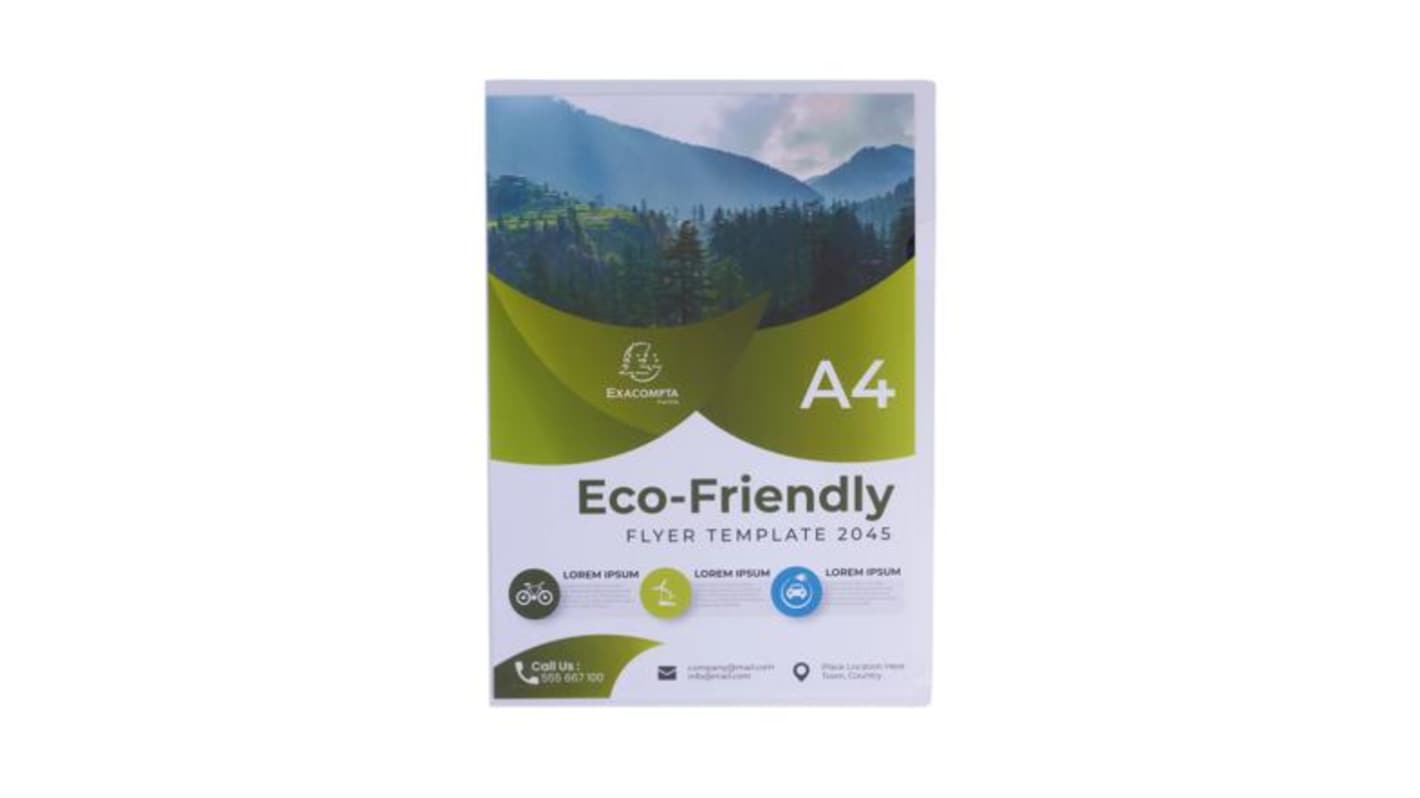 Exacompta Clear A4 Presentation Folder